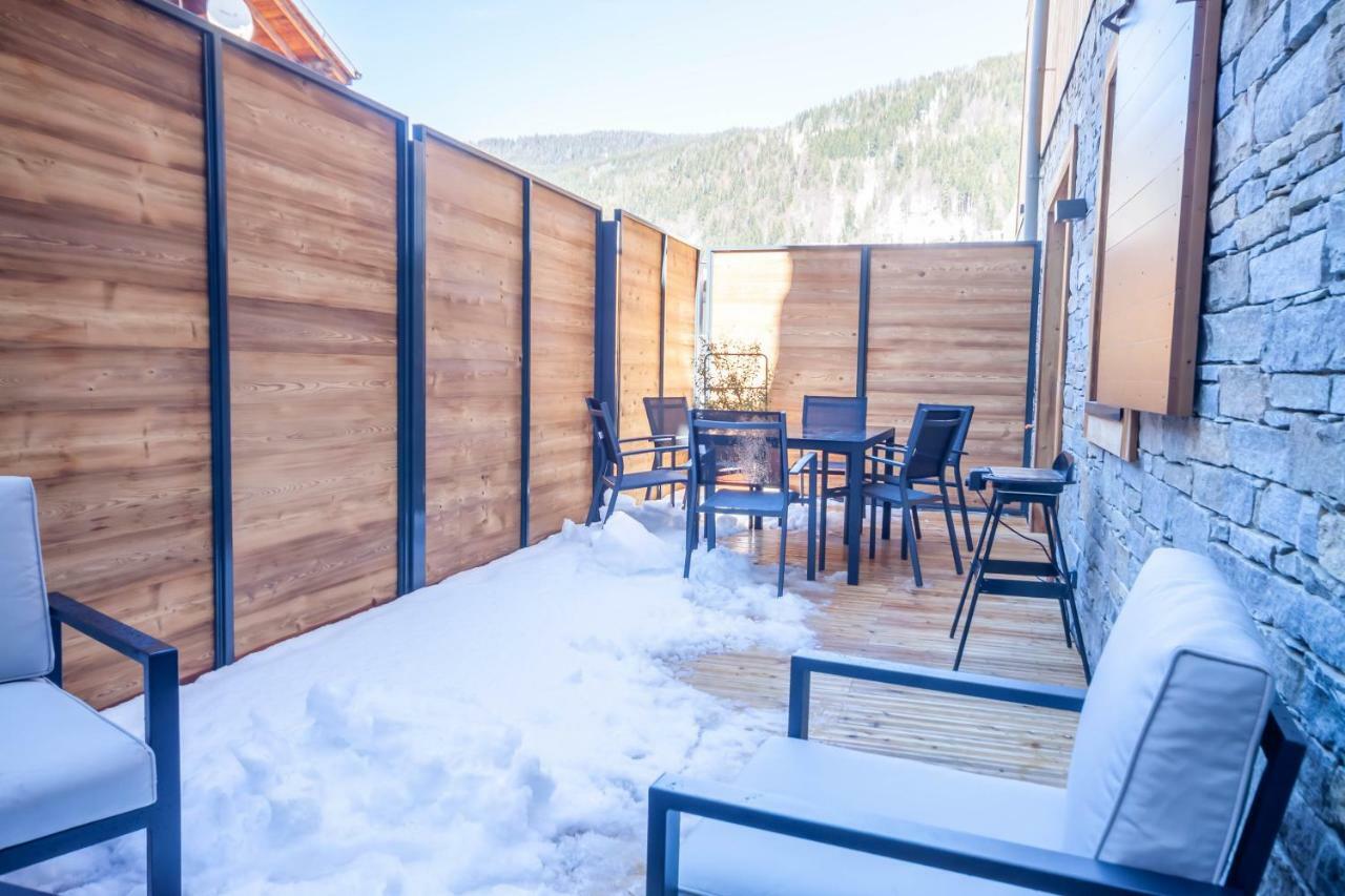 Portes Du Pleney 001 Morzine Esterno foto